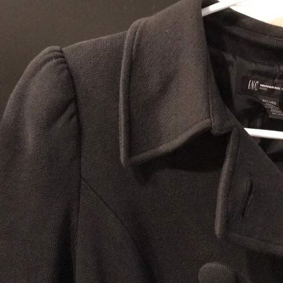 INC international concepts Black Coat - Picture 4 of 5